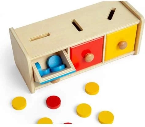 Bigjigs Toys scatola di smistamento colori