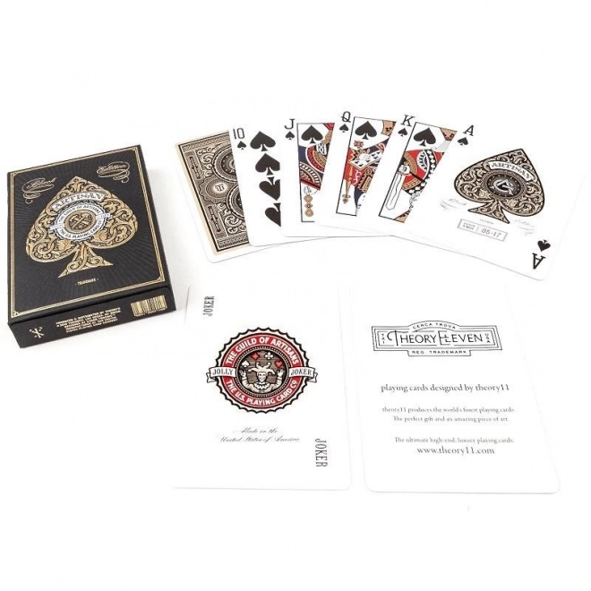 Carte da gioco Bicycle Artisan Nero