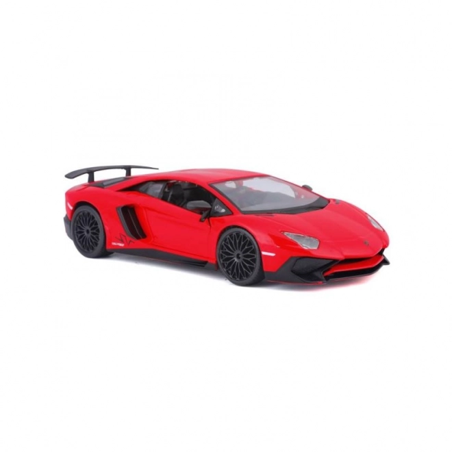 Lamborghini Aventador LP 750-4 SV Rosso Scala 1:24