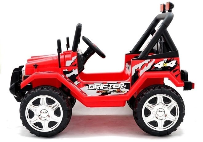 Auto Macchina a Batteria Jeep Rosso