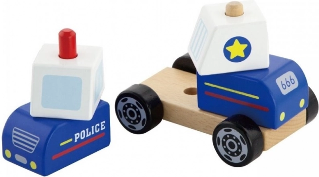 Puzzle in legno della Polizia VIGA