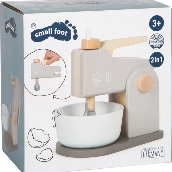 Robot da cucina in legno Small Foot 2 in 1 Tasty grigio