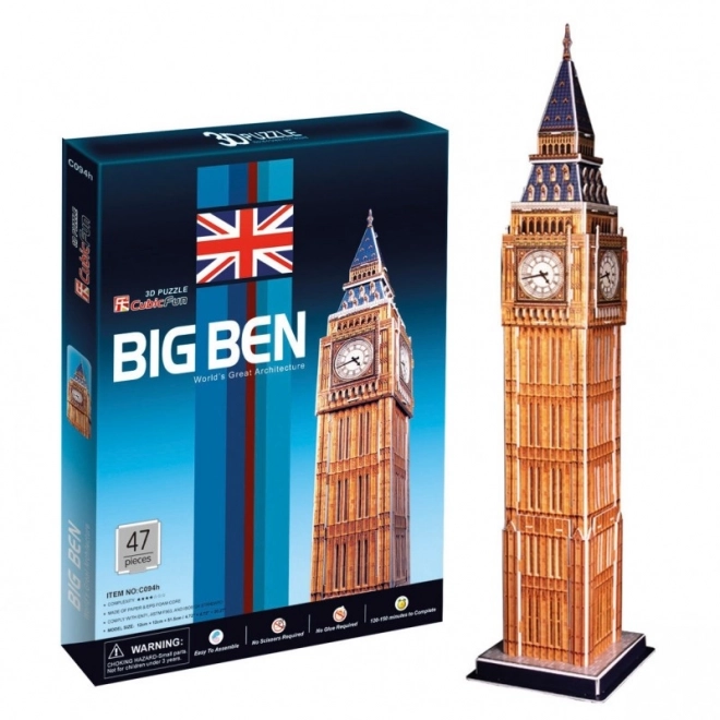 Puzzle 3D Big Ben di CubicFun