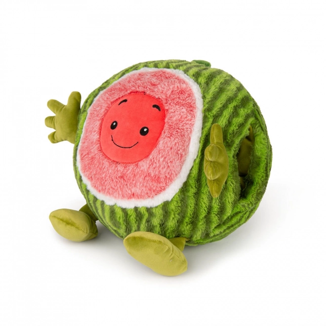 Cozy Noxxiez Melone - Cuscino di peluche riscaldante 3 in 1