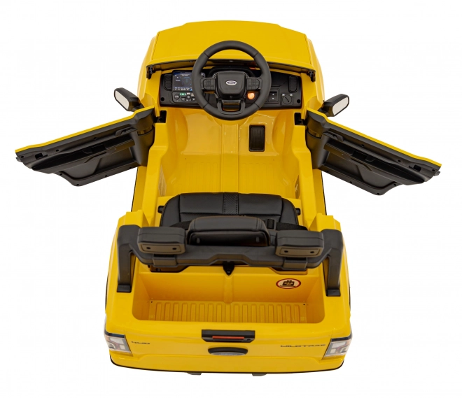 Auto per bambini Ford Ranger giallo