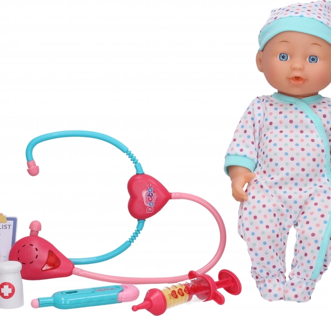 Bambino malato set di gioco 30 cm