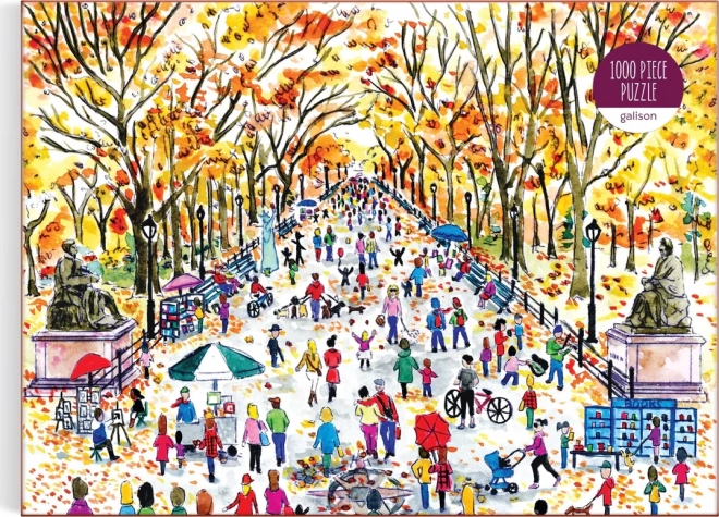 Puzzle Autunno al Central Park 1000 Pezzi di Galison