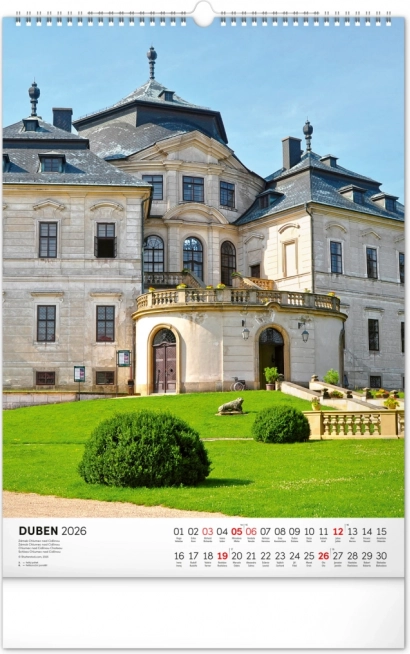 Calendario da parete Castelli e palazzi 2026