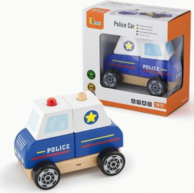 Puzzle in legno della Polizia VIGA