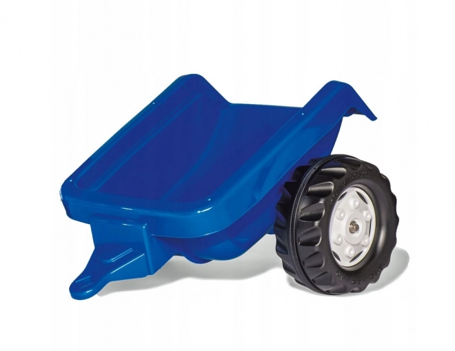 Trattore a pedali con rimorchio e pala Rolly Toys blu New Holland