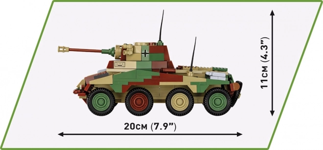 Set di Costruzione Veicolo Corazzato Sd.Kfz. 234/2 Puma