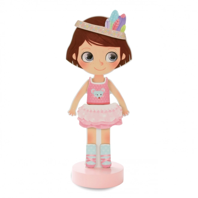 Puzzle magnetico da vestire Chloe by Vilac