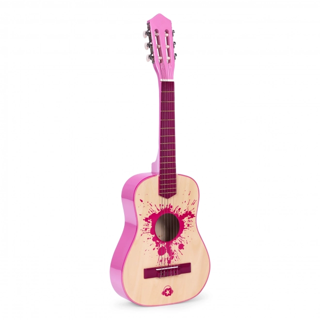 Chitarra per Bambini Rosa Grande