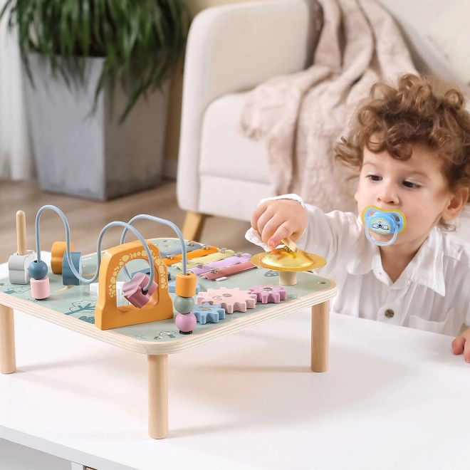 Tavolo da gioco multifunzione in legno
