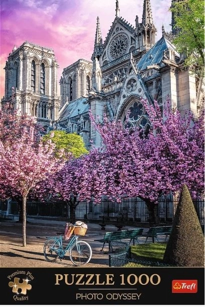 Puzzle 1000 Pezzi Premium Qualità Cattedrale Notre-Dame, Parigi