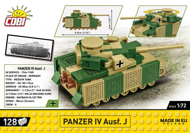 Carro armato Panzer IV Ausf. J di COBI