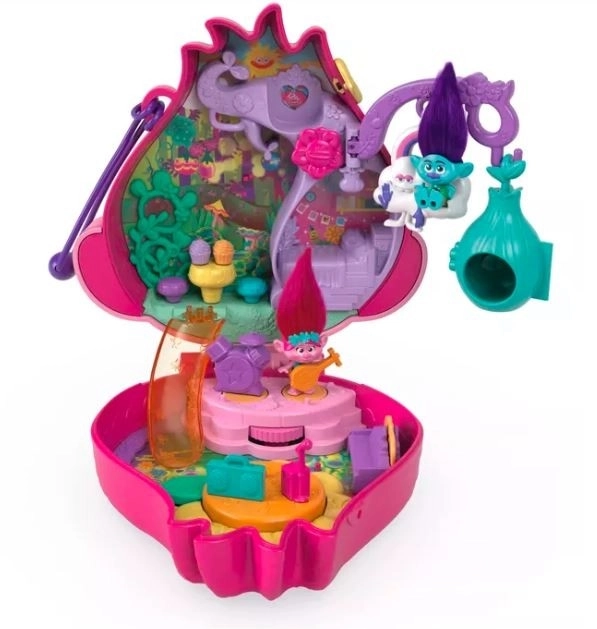 Casetta Portatile POLLY POCKET Trolls di Poppy