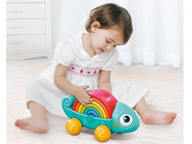 Arcobaleno Camaleonte Puzzle Montessori