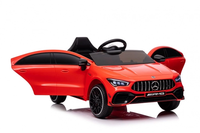 Auto elettrico per bambini Mercedes CLA AMG 4x4 rosso