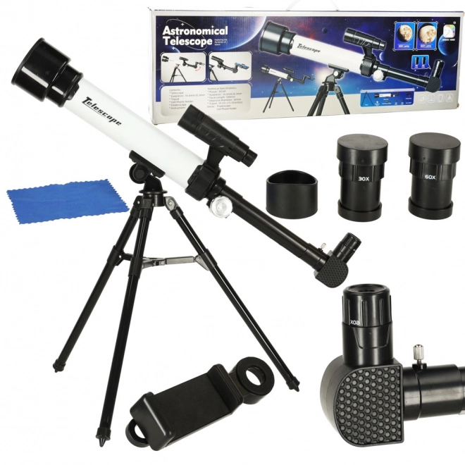 Telescopio astronomico educativo per bambini con treppiede