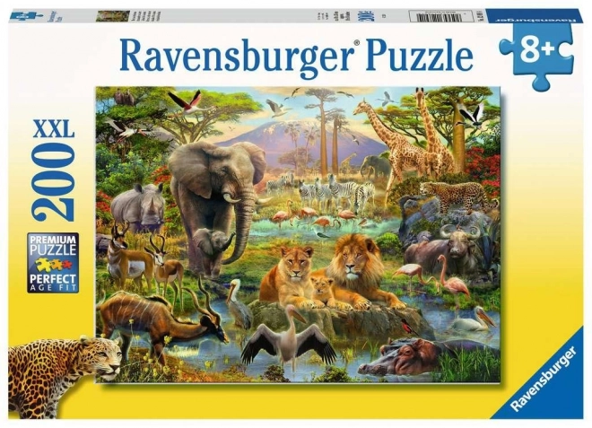 Puzzle XXL Animali della Savana