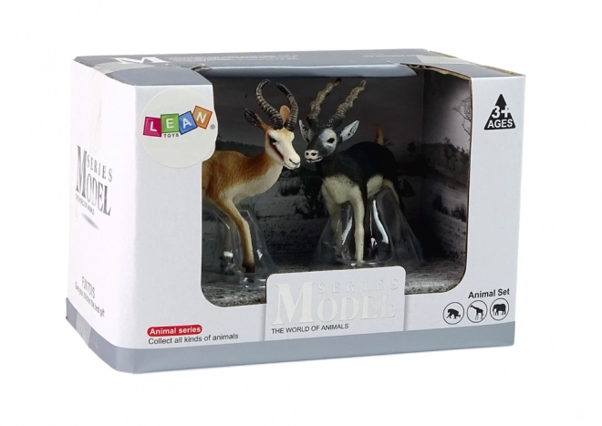 Set di 2 Figurine Antilope con Cucciolo