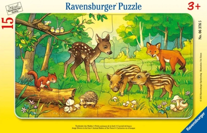 Puzzle cuccioli della foresta Ravensburger