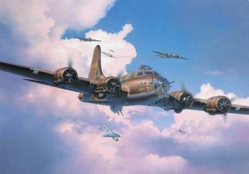 Modello in Plastica B-17F Memphis Belle