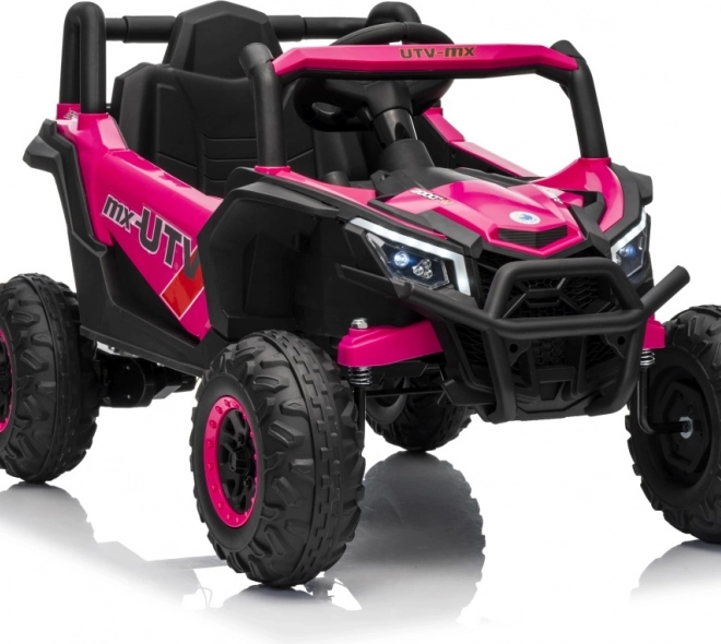Auto elettrico per bambini Buggy Madman UTV-MX rosa