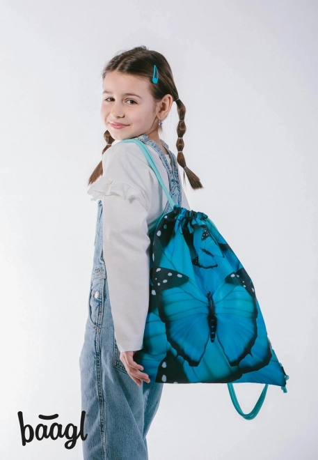 Set zaino scolastico Baagl ERGO Butterfly