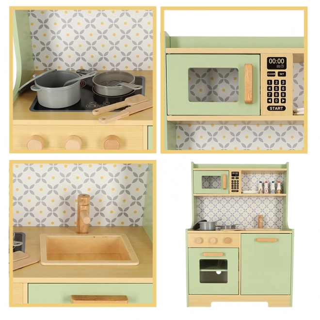 Cucina In Legno Menta Per Bambini