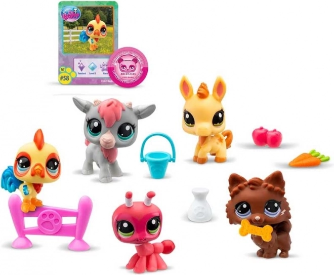 Set 5 Animaletti Littlest Pet Shop di Hasbro