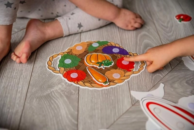 Velcro Puzzle Frutta e Verdura