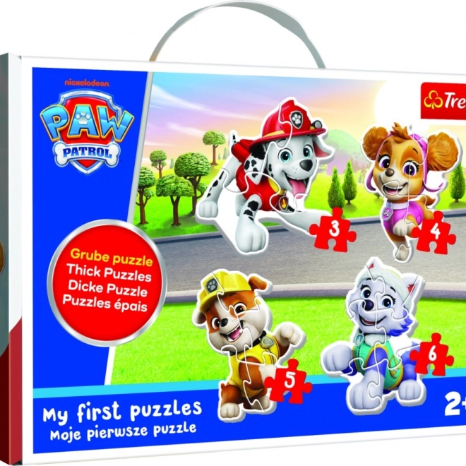 Puzzle per bambini per i più piccoli – cagnolini adorabili (PAW PATROL)