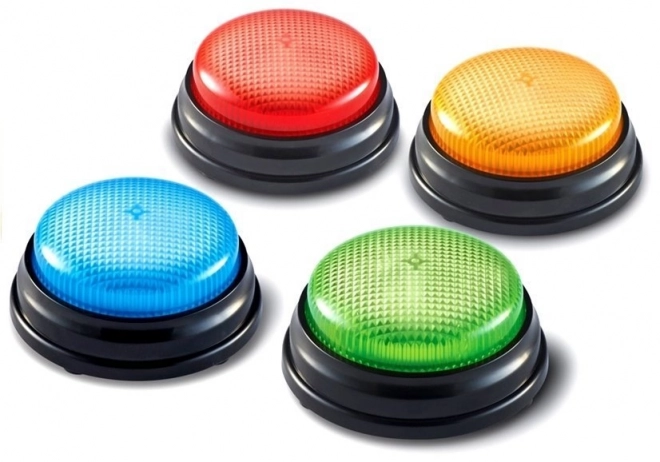 Set di Buzzers con Luci e Suoni in 4 Colori