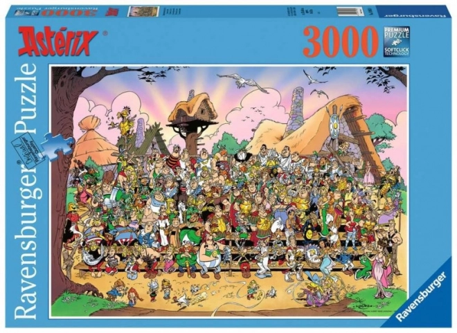 Puzzle Ravensburger Asterix e Obelix foto di famiglia 3000 pezzi