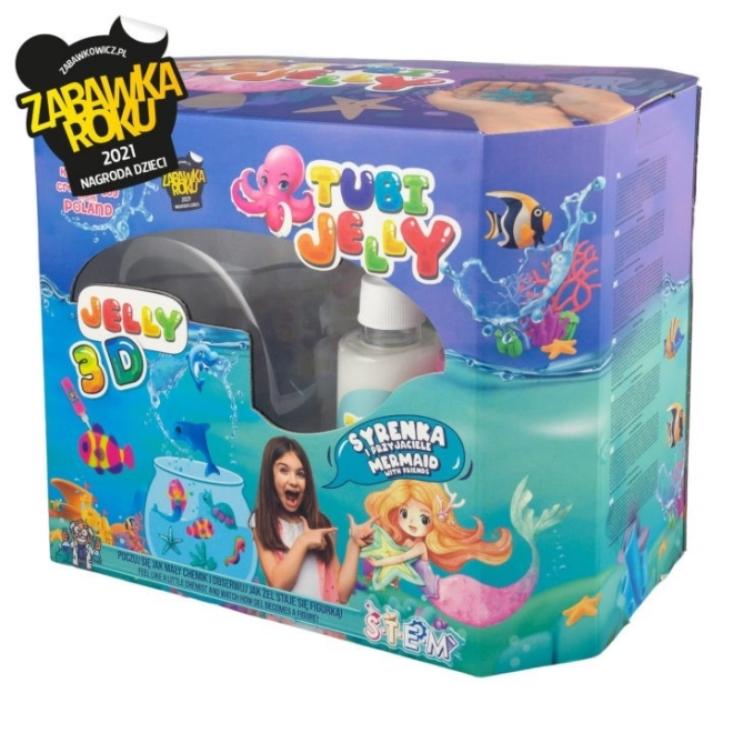 Set Tubi Jelly 8 colori grande acquario Sirena