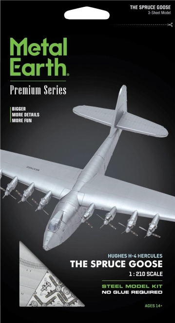 Puzzle 3D Metal Earth serie Premium: Aereo Spruce Goose