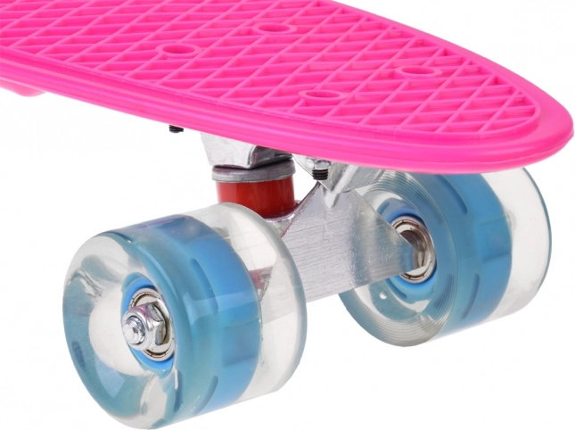 Skateboard Fiszka con ruote LED