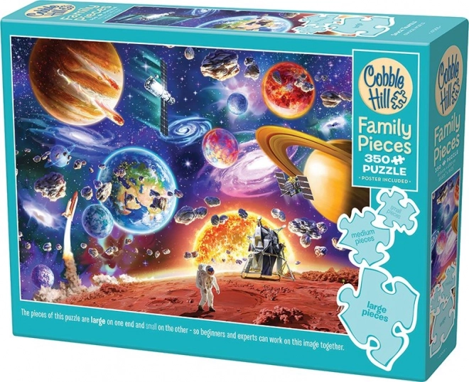 Puzzle famigliare Viaggio nello spazio 350 pezzi