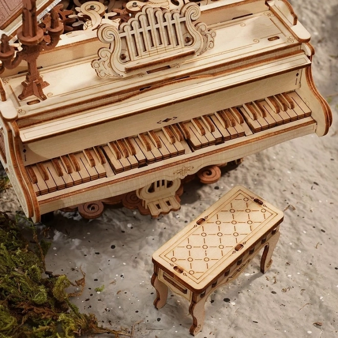 Puzzle Meccanico in Legno Pianoforte Magico