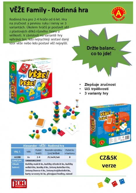 Gioco di Torri per Famiglie