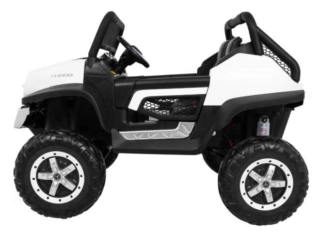Veicolo Mercedes BENZ UNIMOG Bianco