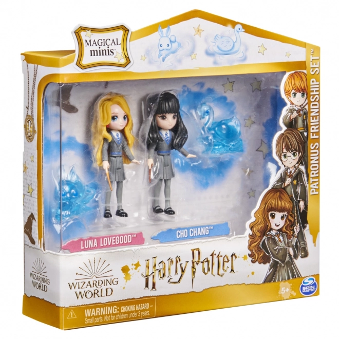 Harry Potter figure Lenka e Cho con patroni