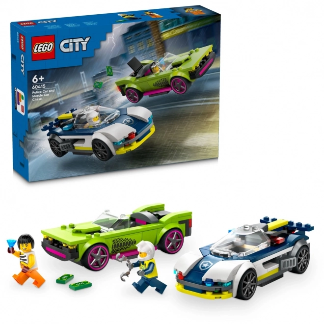 Inseguimento dell'auto della polizia LEGO City