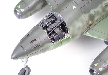 Modello in plastica Messerschmitt ME262 A-1A