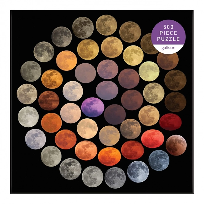 Puzzle colori della luna 500 pezzi