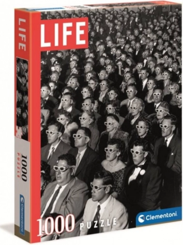 Motivo iconico LIFE in bianco e nero