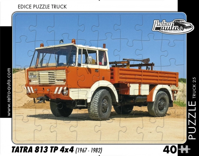 Puzzle Auto Camion Tatra 813