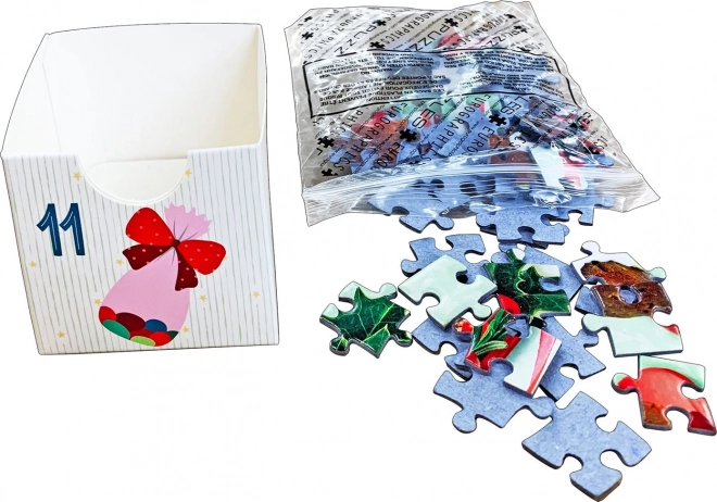 Calendario dell'Avvento Puzzle: Dolci Natale